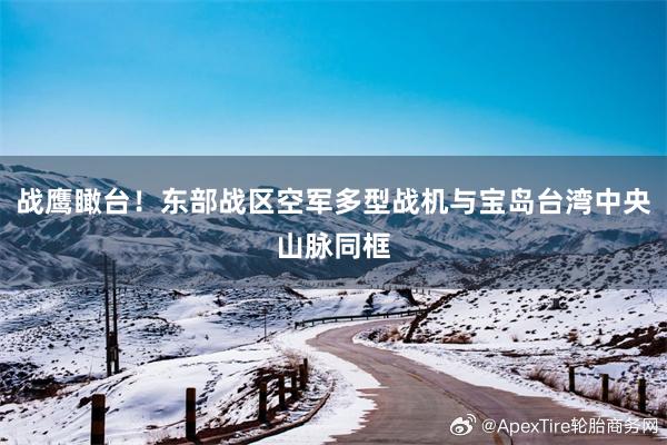 战鹰瞰台！东部战区空军多型战机与宝岛台湾中央山脉同框