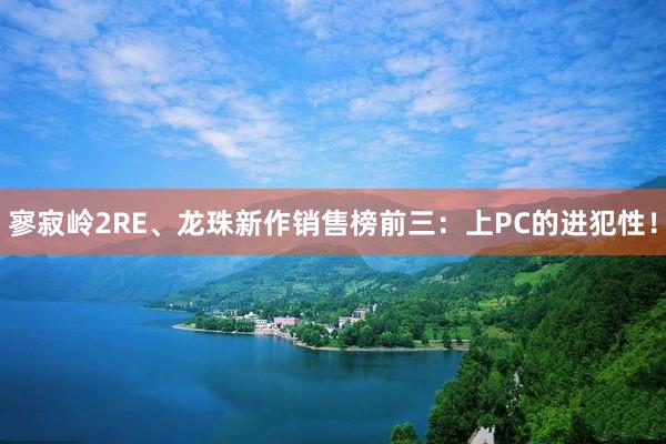寥寂岭2RE、龙珠新作销售榜前三：上PC的进犯性！